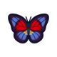 Agrias butterfly icon