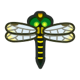 Banded dragonfly: next page critter icon