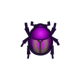 Earth-boring dung beetle icon