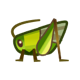 Grasshopper: previous page critter icon