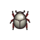 Scarab beetle icon