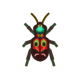 Tiger beetle: previous page critter icon
