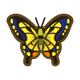 Tiger butterfly icon