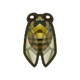 Walker cicada: previous page critter icon