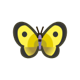 Yellow butterfly icon