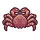 Red king crab icon