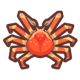 Spider crab: previous page critter icon