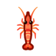 Sweet shrimp icon