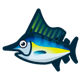 Blue marlin: previous page critter icon