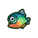 Piranha: previous page critter icon