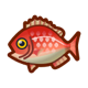 Red snapper: previous page critter icon