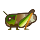 Migratory locust icon