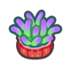 Sea anemone icon
