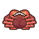 Snow crab icon