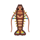 Tiger prawn icon