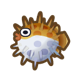 Puffer fish icon