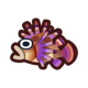 Zebra turkeyfish icon